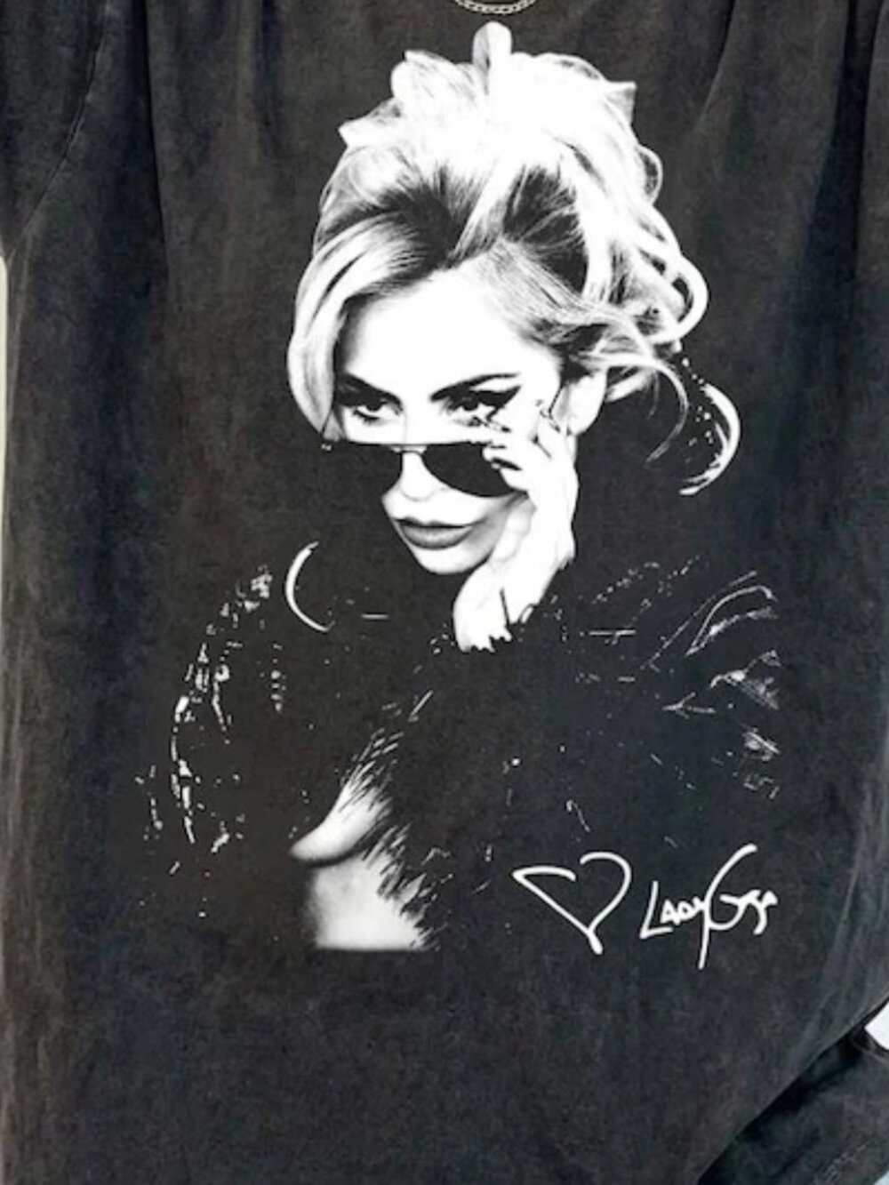 Lady Gaga Graphic Unisex T-Shirt 91 - Picture 2 of 5